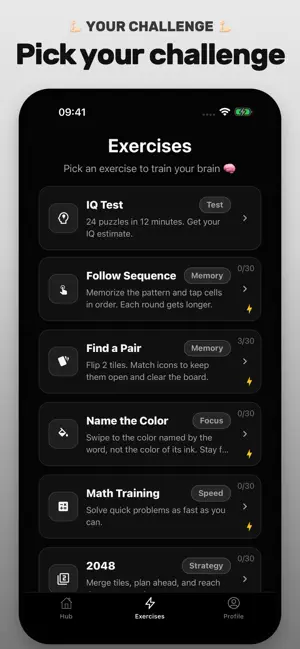 Brain Trainer - Neural Workout screenshot 2