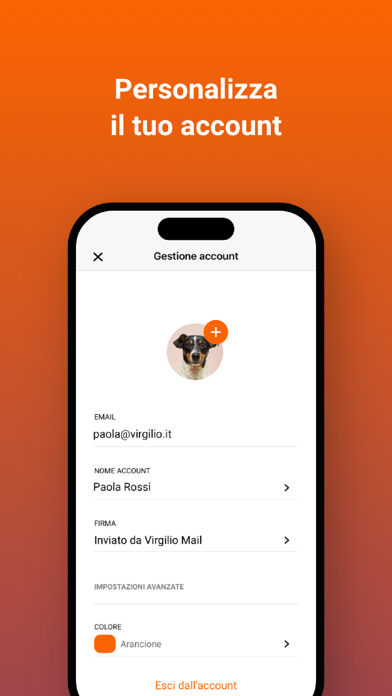 Virgilio Mail - Email App Screenshot