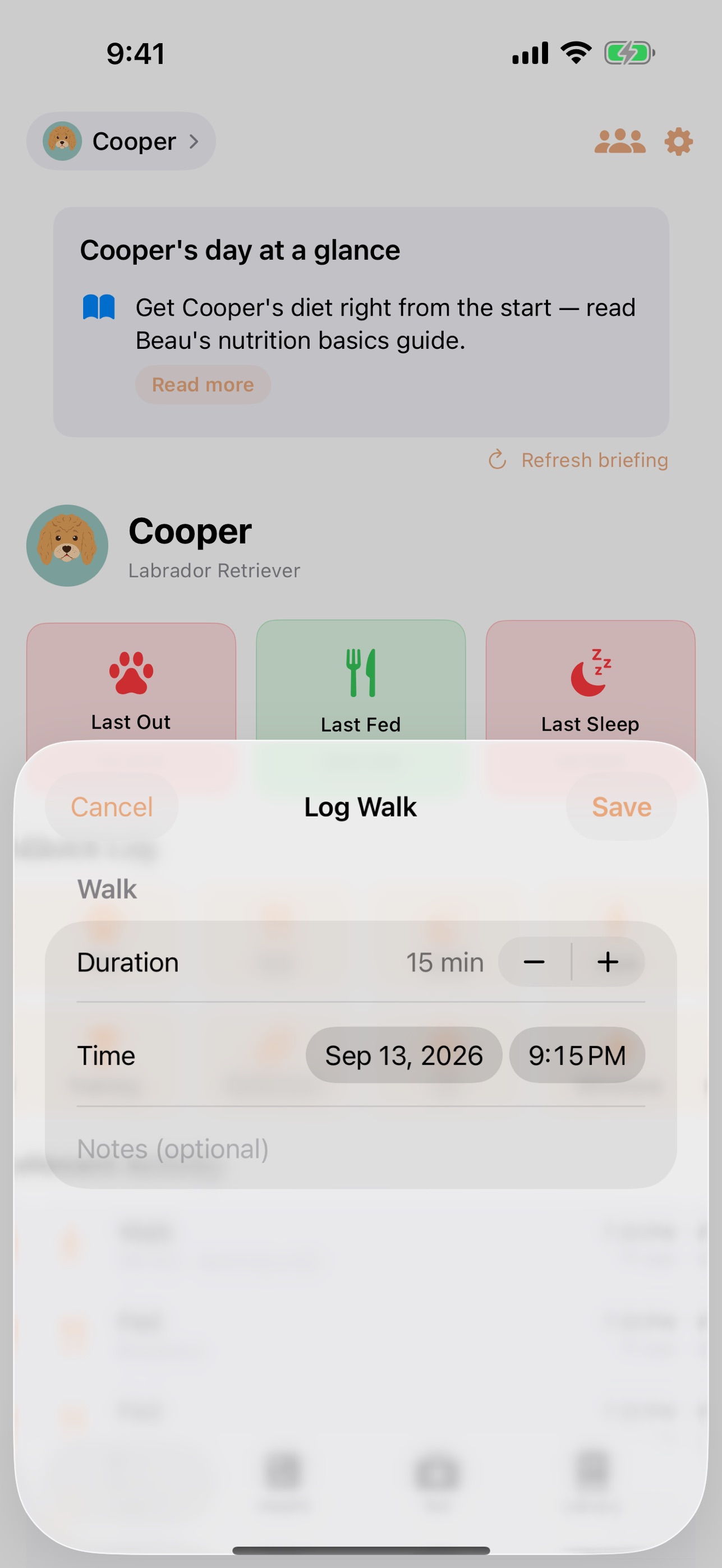 Screenshot 2 of Beau - Dog Companion