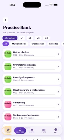 HSC Study Legal Studies iPhone screenshot