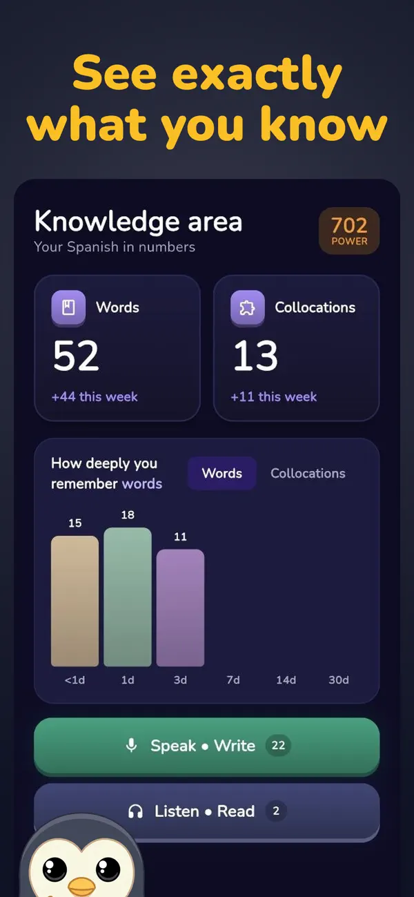 Screenshot #3 pour Daivy: learn languages