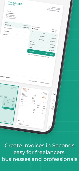 Easy Invoice Maker, Billing Screenshot 2 of 8