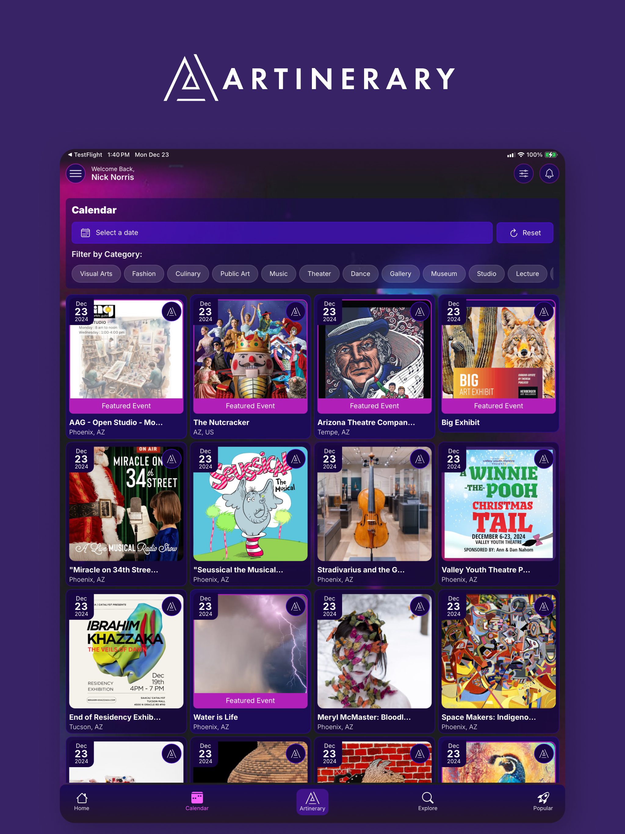 Artinerary by Artlink