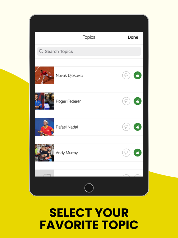 Screenshot #6 pour Tennis News, Scores & Results
