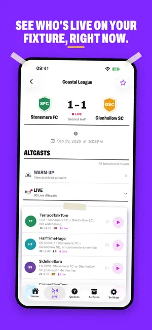 Commentary: We Speak Sports screenshot 2