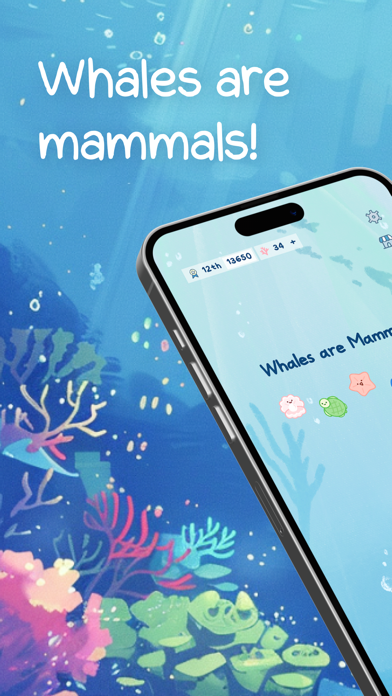Whales are Mammals! Screenshot