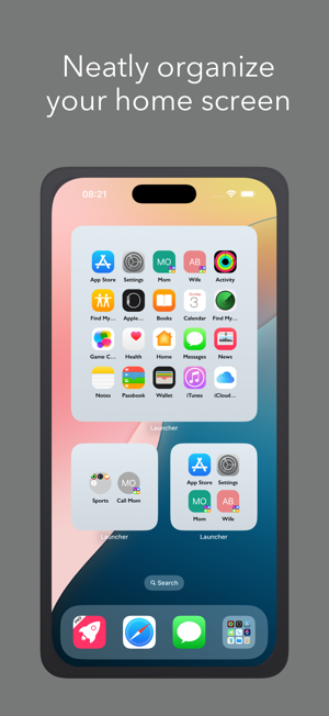 ‎Magic Launcher Pro Widgets Screenshot