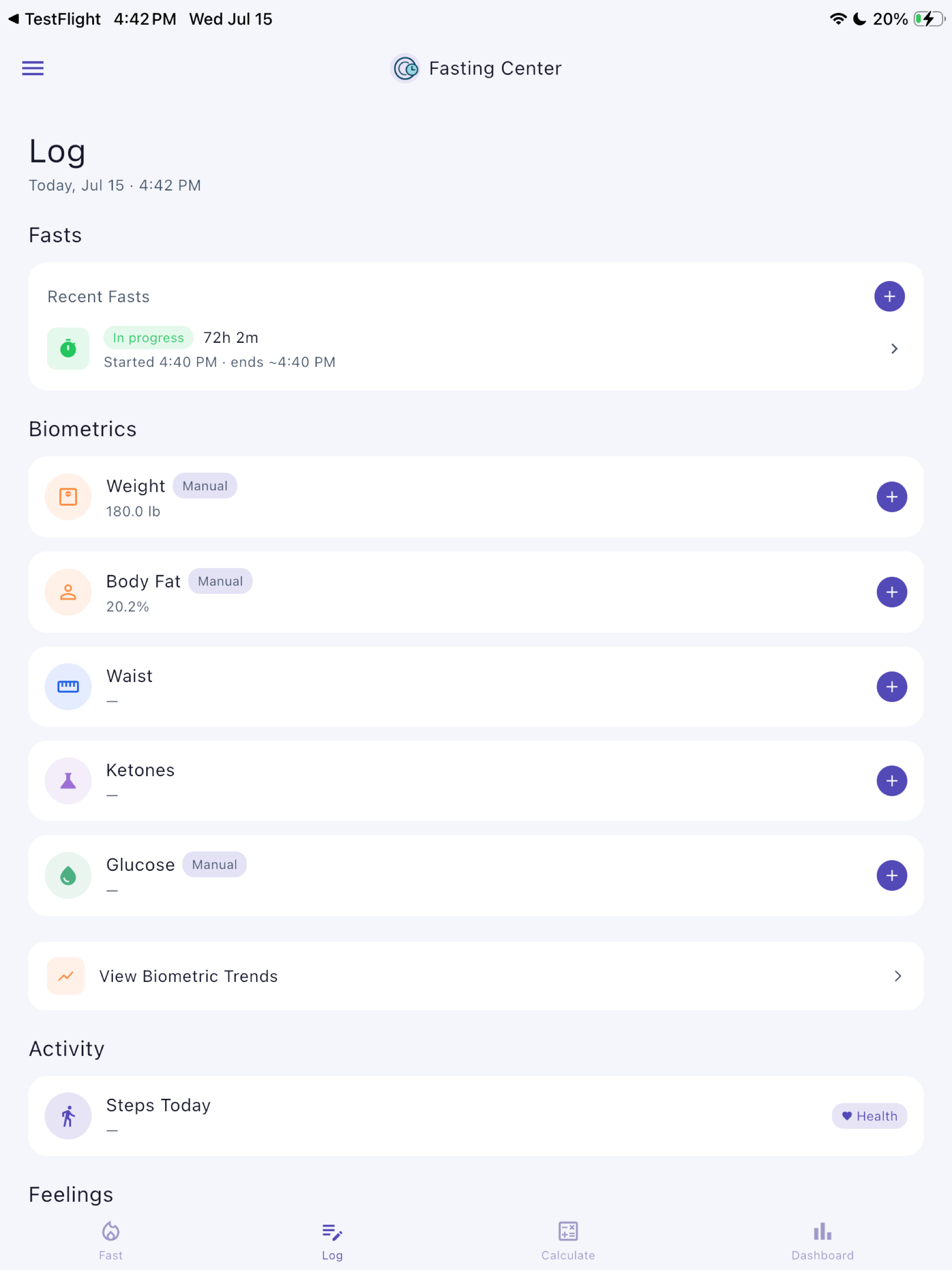 Fasting Center screenshot 14