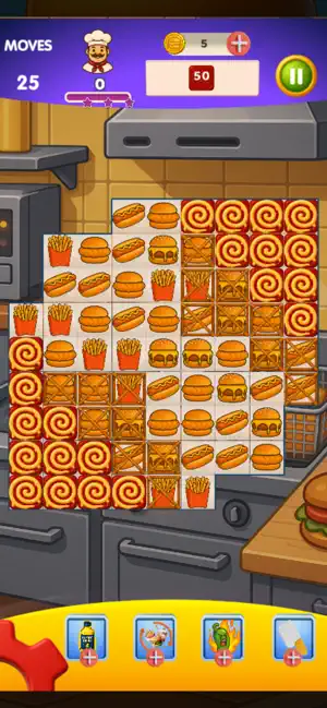Burger Blitz: Food Puzzle Game screenshot 3