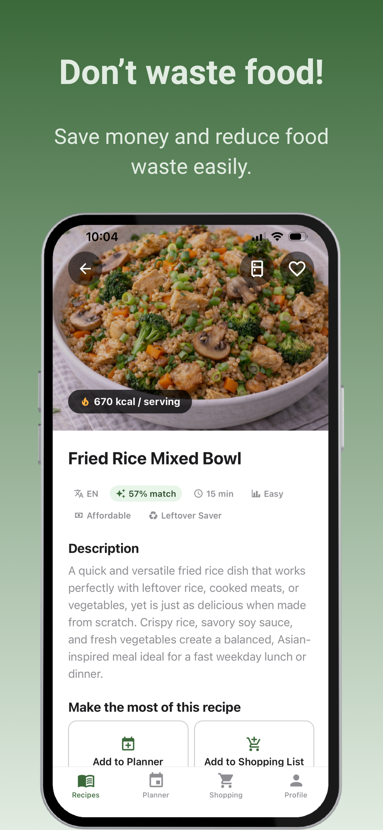 EcoFeast: Kitchen Autopilot screenshot 6