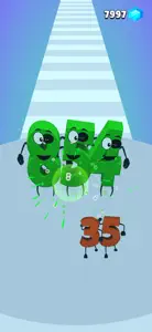 Number Merge Warriors screenshot #2 for iPhone