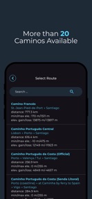 Camino Ninja App screenshot