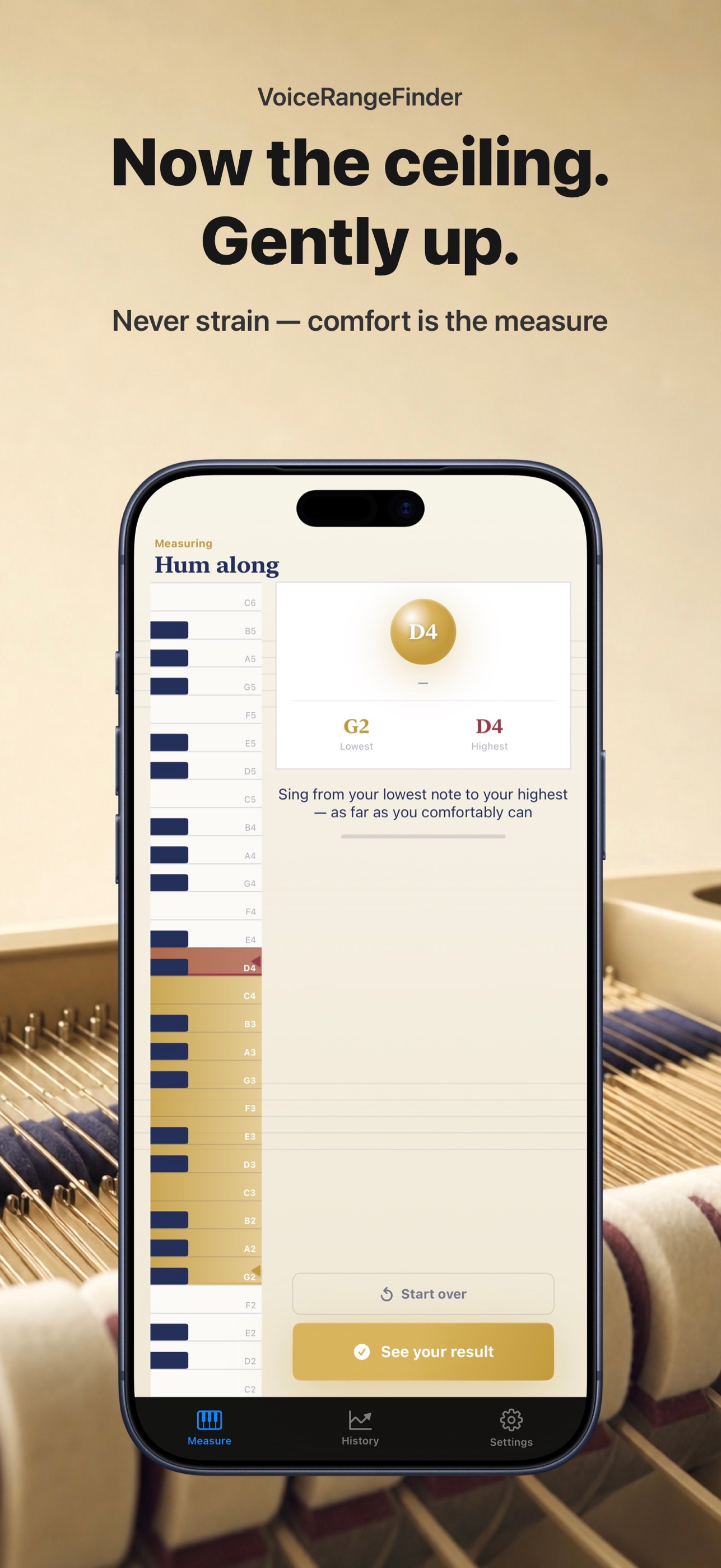 Screenshot 5 of Vocal Range Test & Voice Type
