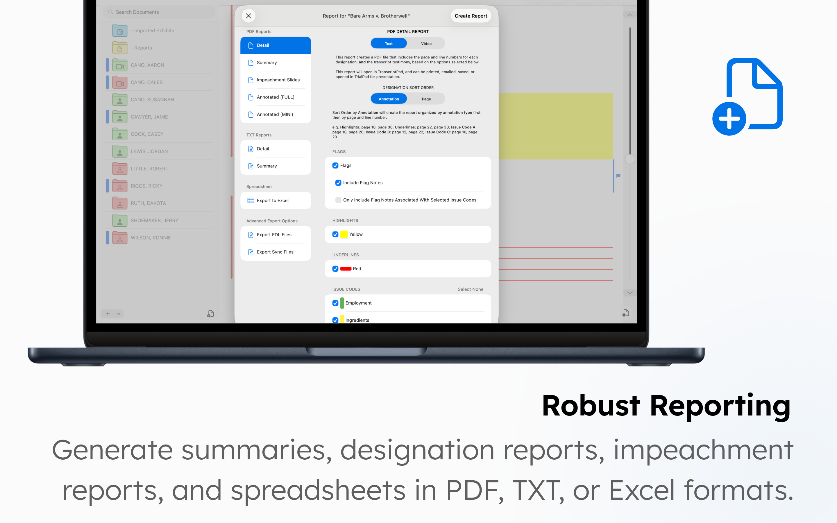 TranscriptPad - Review Depos screenshot 25