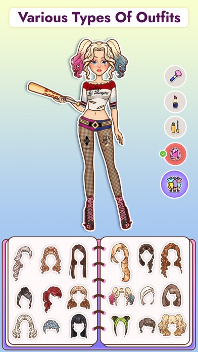 DIY Paper Doll: Dress Up Dolls Screenshot