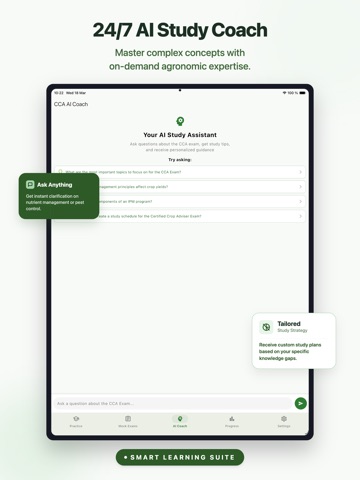 Certified Crop Advisor Exam iPad screenshot