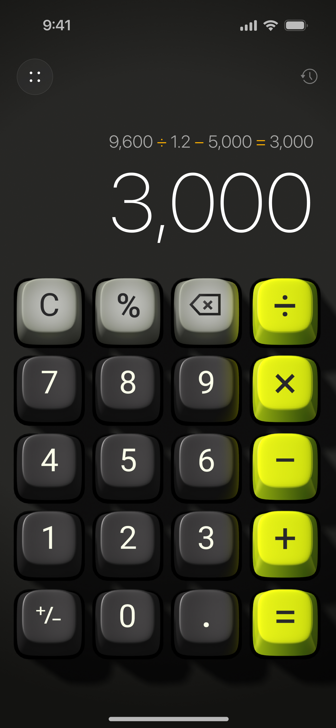 Basic Calculator with History screenshot 9