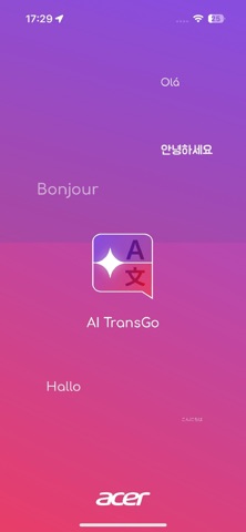 App screenshot