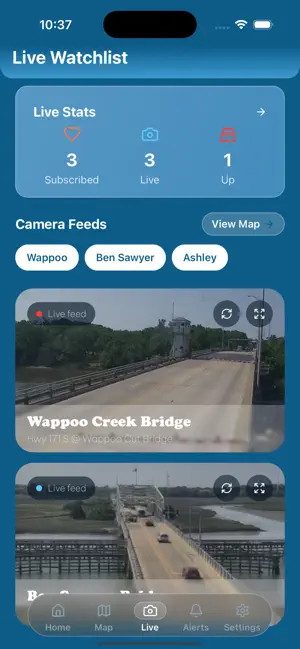 Charleston BridgeWatch screenshot 3