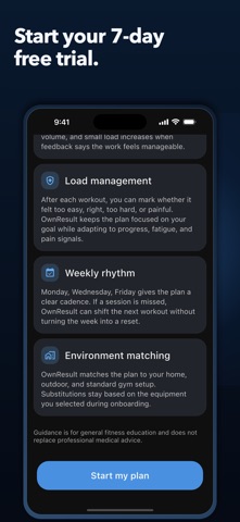 OwnResult: AI Personal Trainer Screenshot 10 of 10