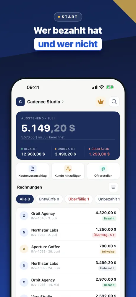 Smart Rechnung & Angebot — Screenshot 3