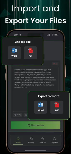 AI Text Humanizer, Paraphraser screenshot 4