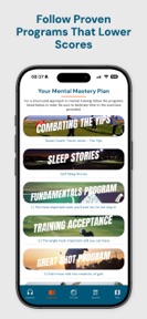 MIND CADDIE, Golf Mental Coach screenshot