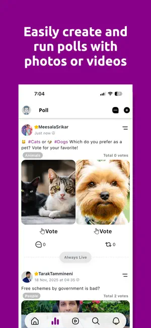 MaxVot Social Media screenshot 2