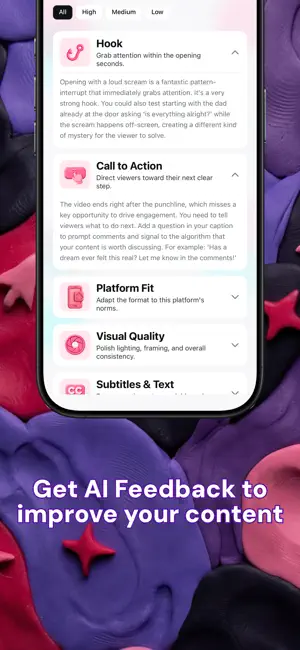Go Viral IQ: AI Video Analyzer screenshot 2