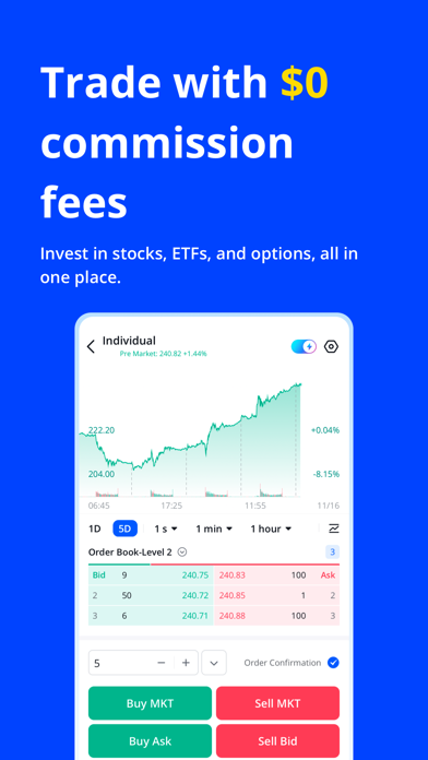 Webull: Investing & Trading Screenshot