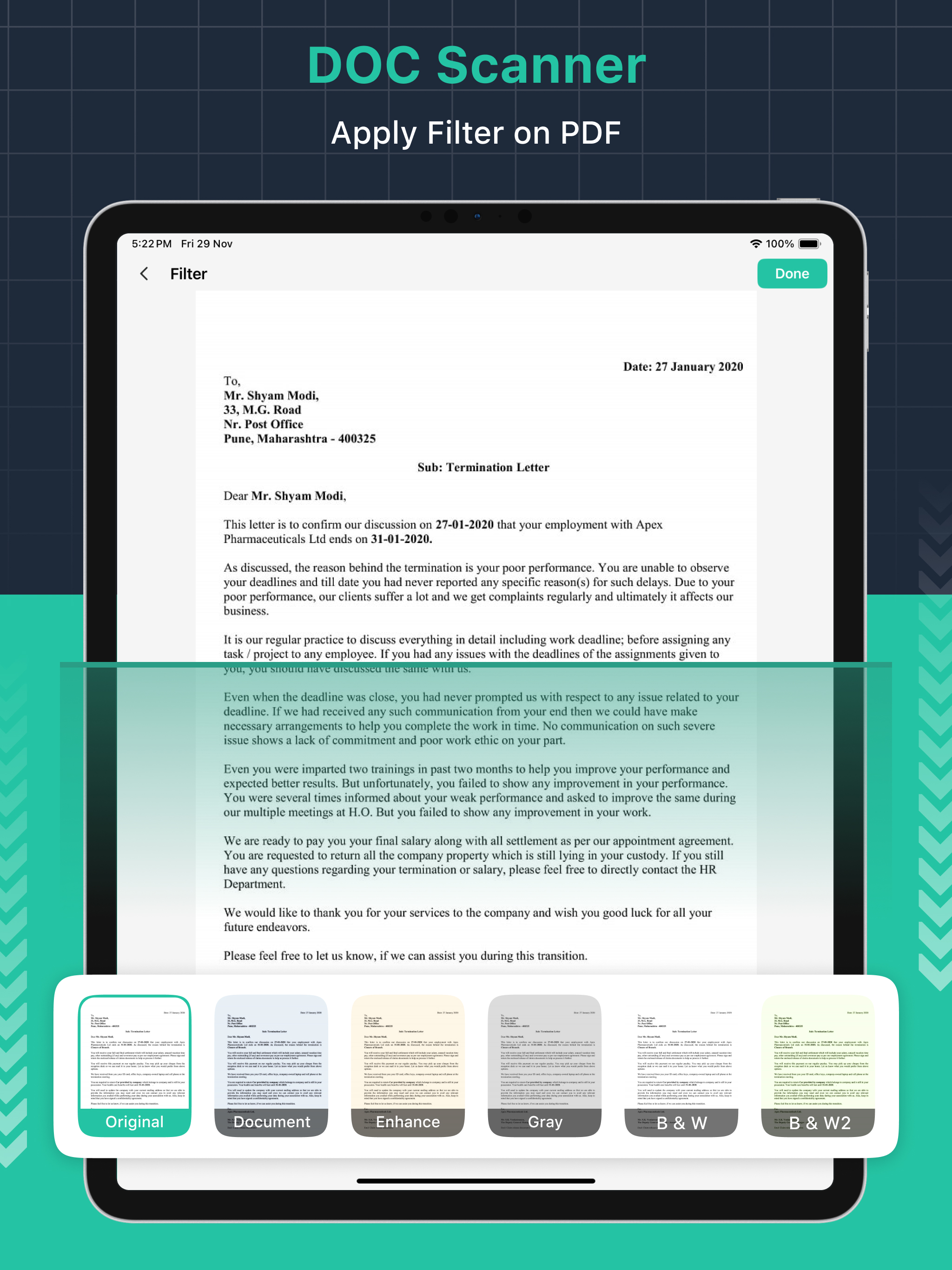 Doc Scanner : PDF Maker screenshot 8