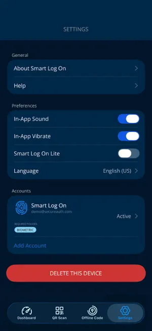 Smart Log On screenshot 4