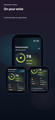 EndureIndex: Training screenshot