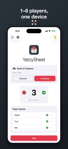 YatzySheet: Dice Score Sheet Screenshot 4 of 4