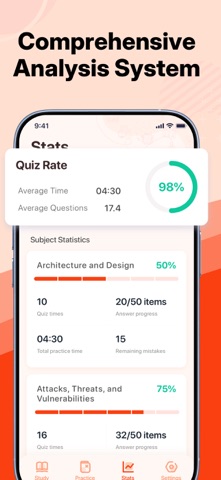 CompTIA Security+ Prep 2026 iPhone screenshot