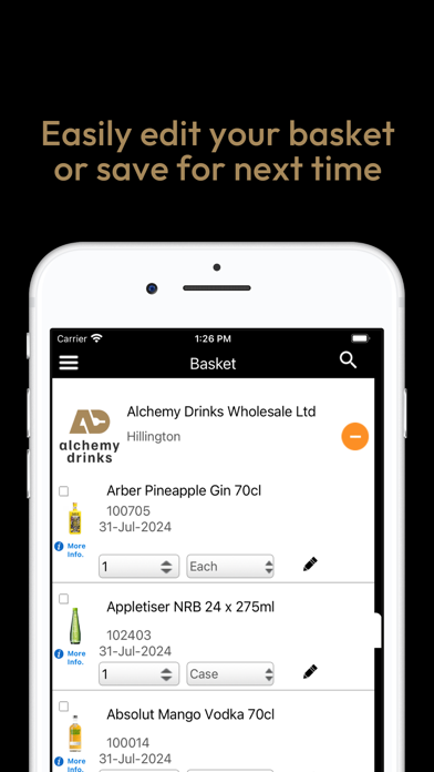 Alchemy Drinks Screenshot
