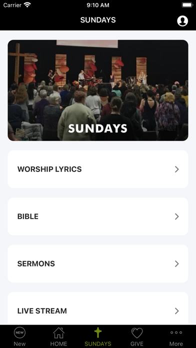 Northwoods Vineyard Church Screenshot