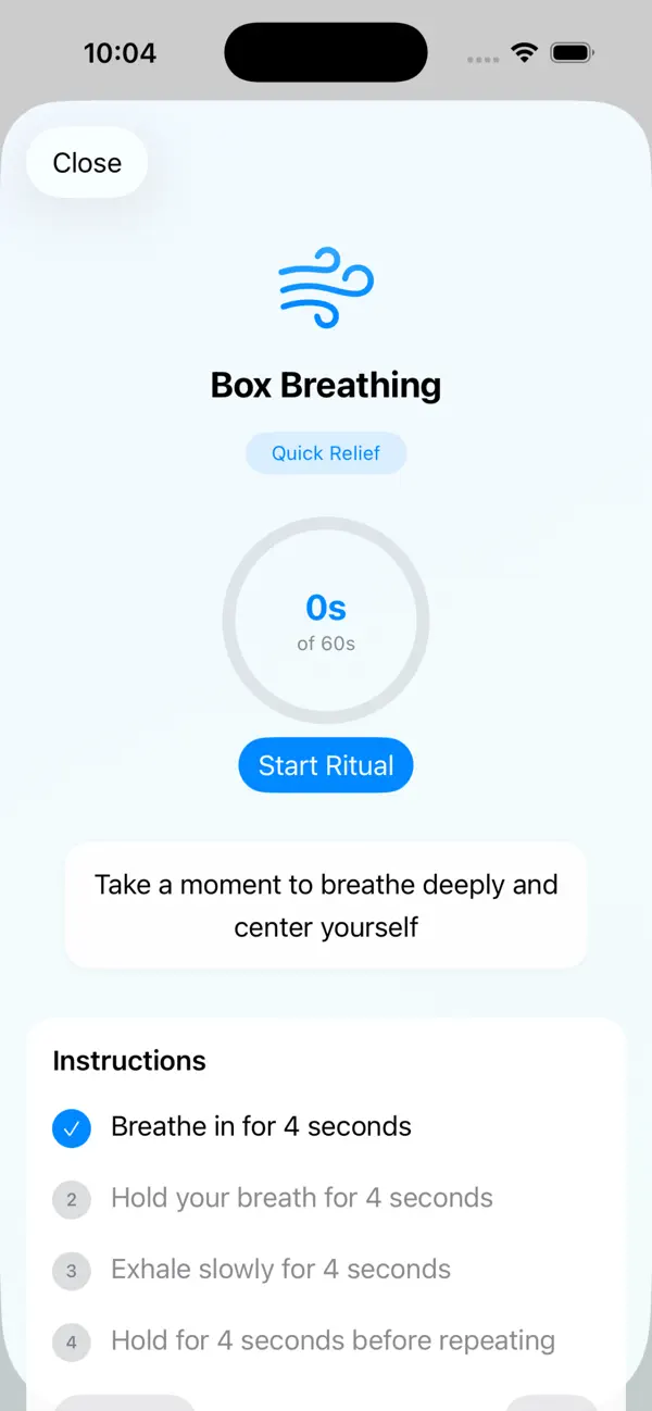 MoodMend - Meditation Screenshot 6