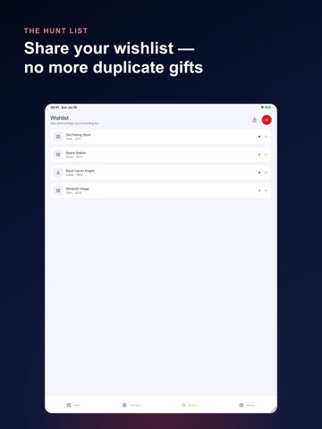 Brick Collector: Set Tracker iPad screenshot
