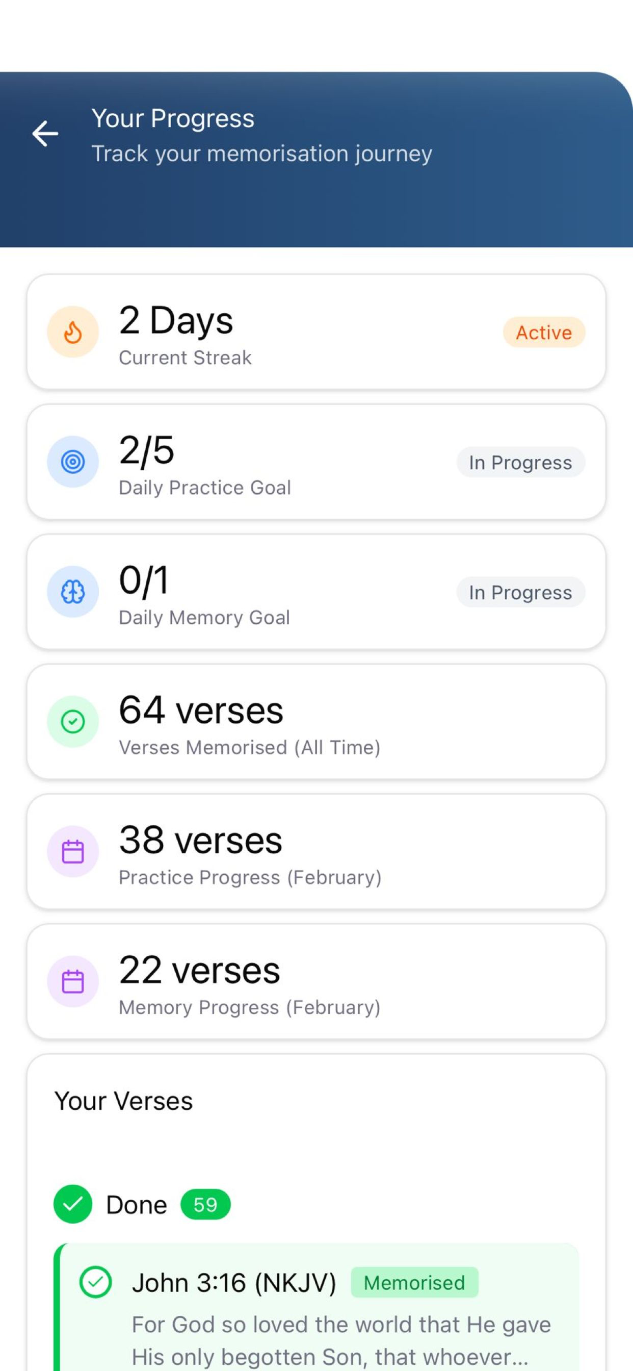 MyVerseApp screenshot 9