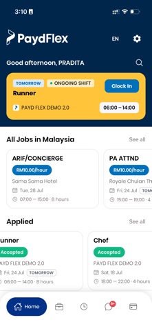 PaydFlex - Apply, Work, & Earn screenshot