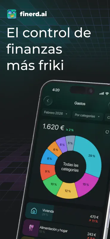 finerd • finanzas, modo friki screenshot 1 of 8