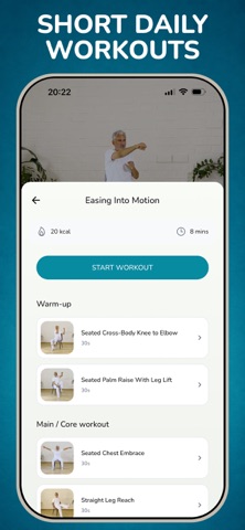 Chair Workout: Senior Yoga screenshot