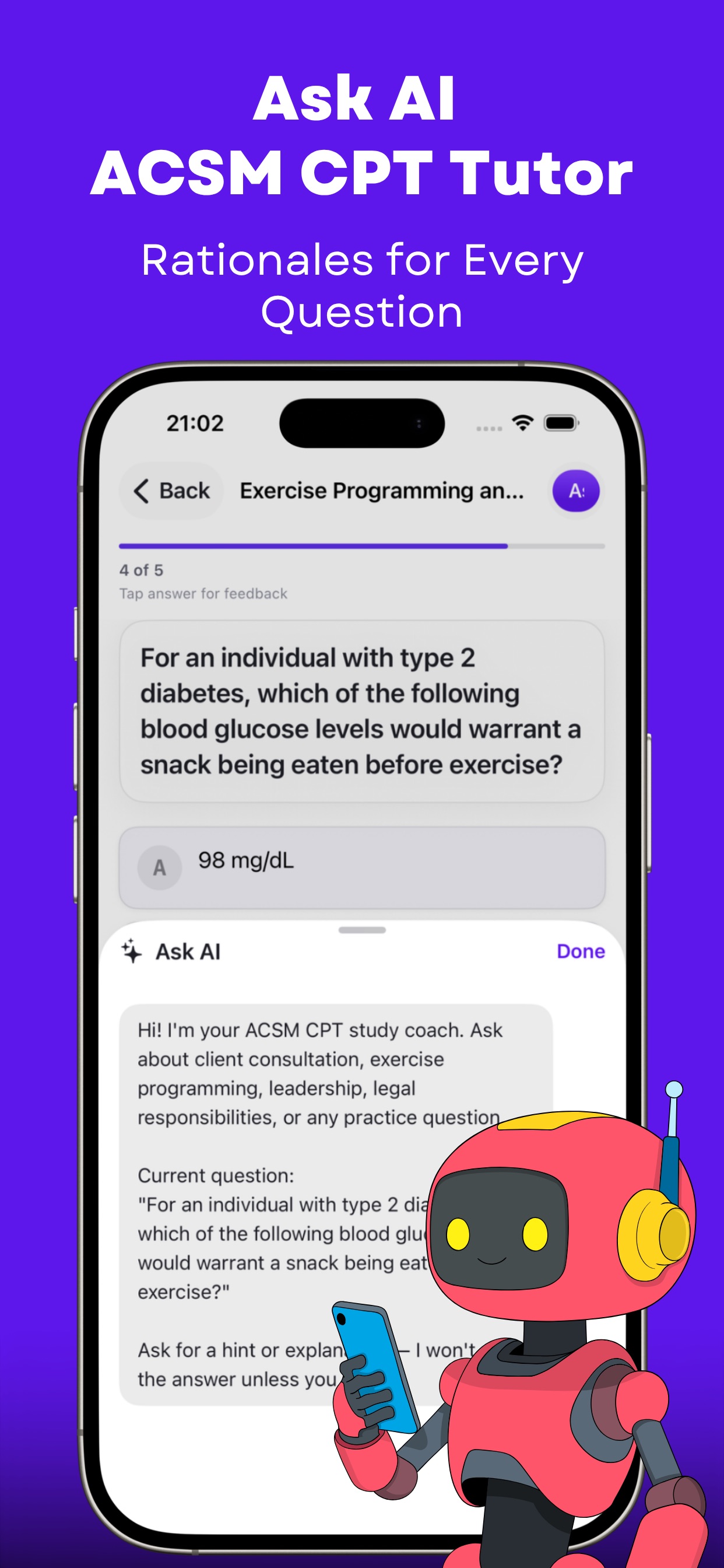 Screenshot 6 of ACSM CPT Practice Test 2026