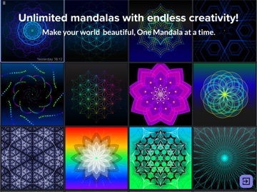 One Mandala iPad screenshot