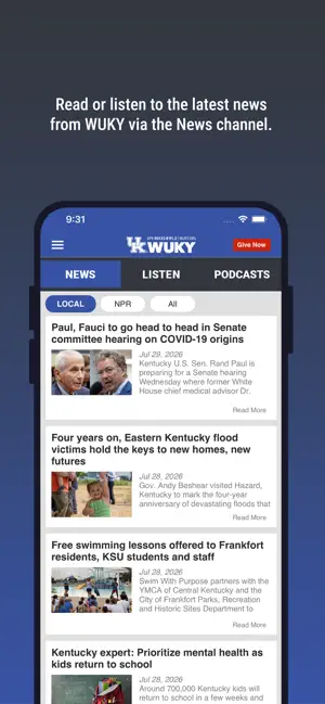 WUKY Public Radio App screenshot 4