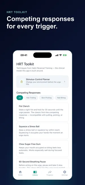 Hair Pulling Tracker: BFRB screenshot 3