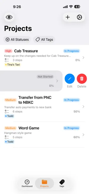 PersonalProjects screenshot 3