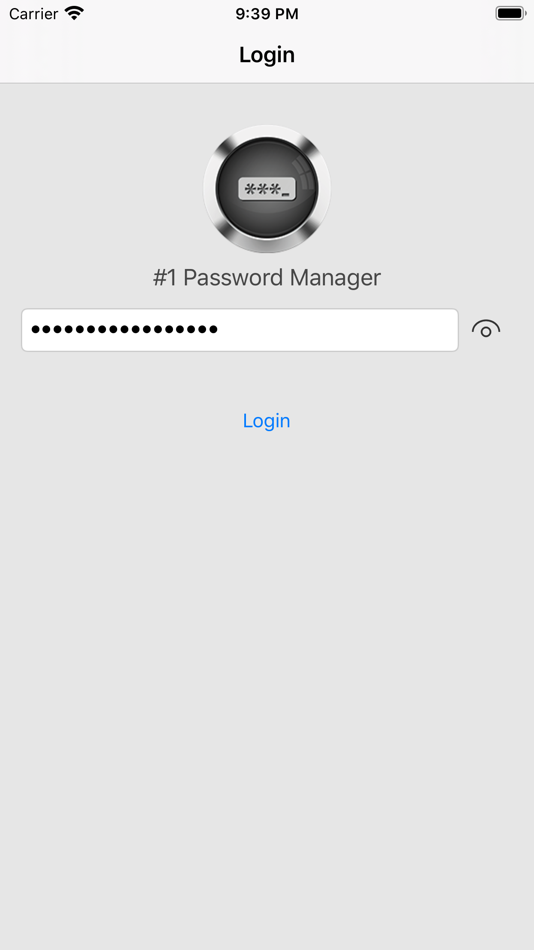 #1. #1 Password Manager (iOS) By: CompaNova LLC