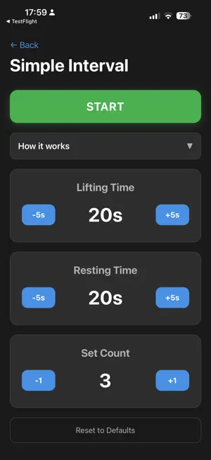 Workout Timer: PT Edition screenshot 4